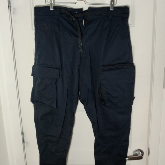 Nike ACG Woven Cargo Pant Navy Large - Picture 1 of 4